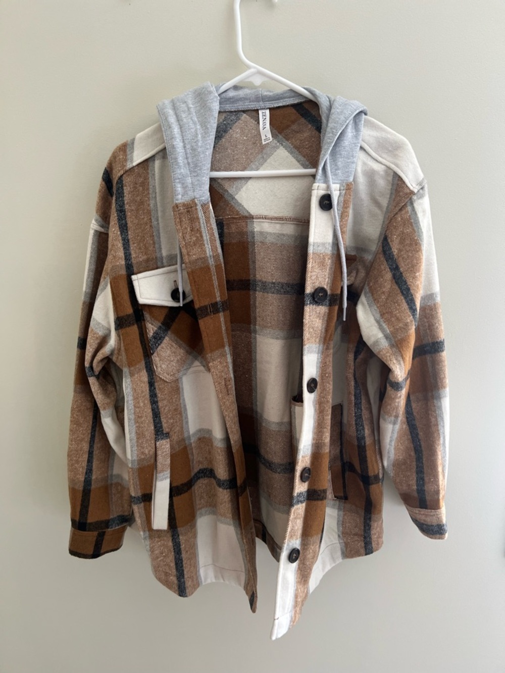 NWOT Zenana Women’s Shacket - Size Large